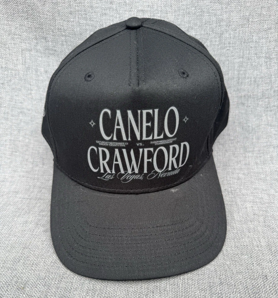 Chapéu Ring Mag exclusivo Canelo Crawford Las Vegas Mega Fight Otto 13/09/25 - Imagem 1 de 4