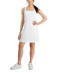 ID Ideology Women Regular fit Sleeveless Athletic Dress XL White Solid - Picture 1 of 1