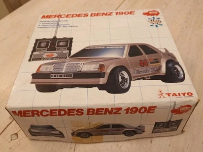 Mercedes-Benz 190E Taiyo Radio Control Car RC Auto in originaler Box Rarität  - Bild 1 von 4