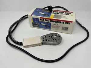 Descongelador de baño de cubo y pájaro Allied Precision 250D 200 vatios color blanco usado - Imagen 1 de 8