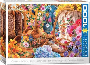 Cowgirl Boots Jigsaw Puzzles - Picture 1 of 2