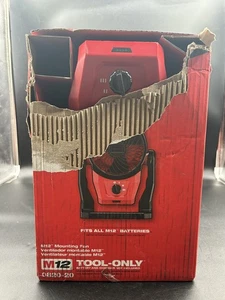 Milwaukee M12 12V Mounting Fan Bare Tool - Red (0820-20) - Picture 1 of 4