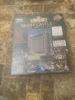Vintage 1992 Trump Castle II IBM PC Box Factory Sealed and Minty - Image 1 of 4