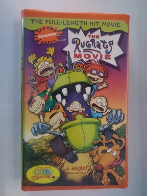 The Rugrats Movie VHS 1998 Nick Orange Tape Clamshell  - Image 1 of 3