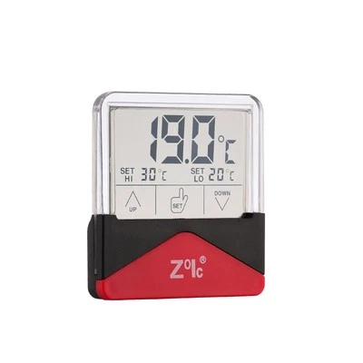 Adhesive Stick-on Outer Glass Fish Tank Water Temperature Thermometer ℃/℉ Change - image 1 of 4