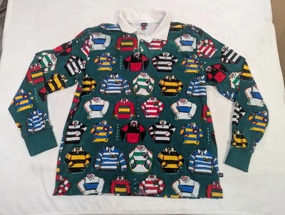Top Polo Verde Estampado Completo Blazers de Remo Target Rugby Talla XLT Foto 1 de 4