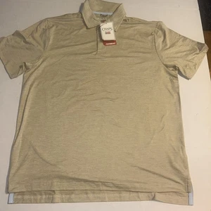 Chaps Everyday Performance Poloshirt Herren Gr. L hellbraun feuchtigkeitsableitend - Bild 1 von 6