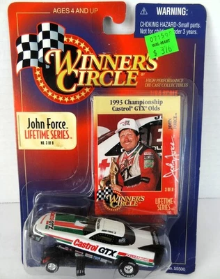 Winner's Circle John Force 1993 Castrol GTX Oldsmobile Funny Car 1:64 Scale - Image 1 of 3