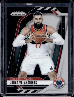 2024-25 Prizm Jonas Valanciunas Black White #76 Wizards - Image 1 of 2