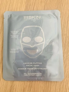 111Skin Cryo De-Puffing Facial Mask Cooling Hydrogel Single-Use Sheet Mask 30ml - Picture 1 of 2