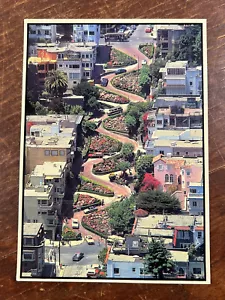 California Postcard c1970s San Francisco Lombard Street Scene, Cameron, Old Cars - Picture 1 of 5
