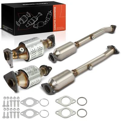 Convertidor catalítico 4 piezas para Nissan Frontier 2005-2019 Pathfinder Equator NV1500 Foto 1 de 4
