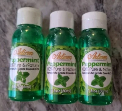 Aceite esencial de menta artizen grado terapéutico 3 onzas líquidas Foto 1 de 3