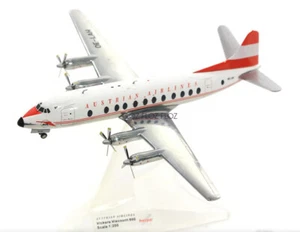for Herpa for Austrian Airlines Vickers Viscount 800 OE-LAH 1:200 Pre-built - Picture 1 of 8