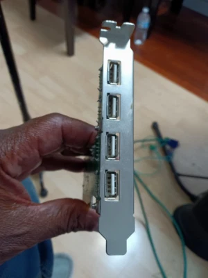 USB 2.0 Ports PCI Card VIA VT6202 5-Port USB 2.0 PCI Expansion Card – Desktop - Image 1 of 4