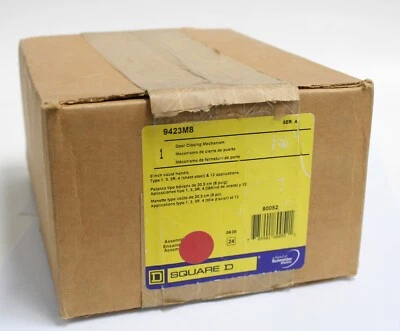 9423M8 Interruptor de desconexión cuadrado D mecanismo de cierre de puerta manija Vauld de 8" tipo 1 Foto 1 de 4