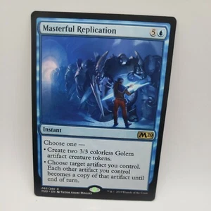 Masterful Replication x1 - Core Set 20 - MTG - Near Mint Pack Fresh - Imagen 1 de 6