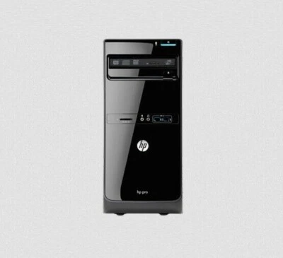 HP Business Pro 3400 Büro PC Intel Cardreader seriell VGA DVI DVD Windows 7 / 10 - Bild 1 von 3