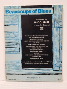 RINGO STARR Beaucoups of Blues Songbook / 56 Seiten / 12 Songs / BEATLES - Bild 1 von 2