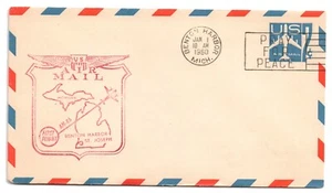 GoodChoice: 1960 FF First Flight Cover • AM-86 • ST JOSEPH to BENTON HARBOR - Picture 1 of 1
