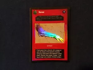 Star Wars CCG Reflections III 3 Foil Disarmed - Picture 1 of 1