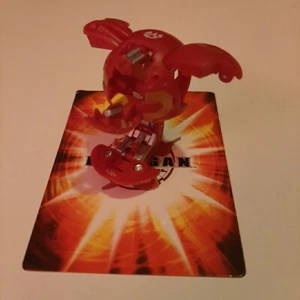Bakugan Spindle Red Pyrus Vestroia 620g With Random Card - Picture 1 of 3