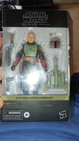 Star Wars Black Series Boba Fett 6" Inch Figure (New Package Has Slight Wear Cover