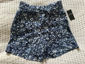 Lauren Ralph Lauren Black Label 100% Linen Paper Bag Waist Pockets Size 6 - Picture 1 of 8