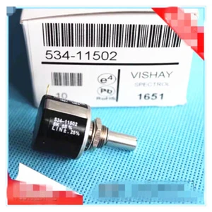 1pcs Vishay 534-11502 5K±5% LIN.25% Precision Multi-winding Potentiometer - Picture 1 of 3