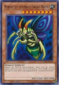 Yugioh - Perfectly Ultimate Great Moth - 1st Edition - Plus Free Holo Card - Picture 1 of 1