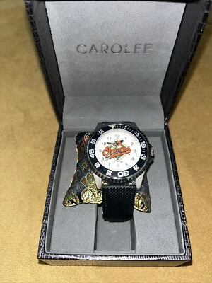 Carolee Orioles MLB Baseball Sports Watch in Display Case - Image 1 of 4