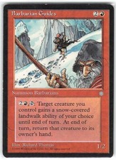 Barbarian Guides *Common* Magic MtG x1 Ice Age MP