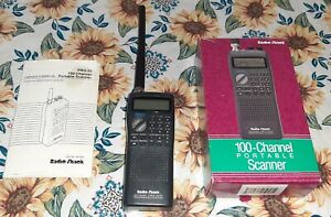 Radio Shack Hand Held 100 Channel UHF VHF Scanner Pro-25 Fully Tested