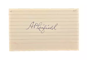 Al Lefty Leifield Turn-of-Century World Series Champ Double 1-hitter Autograph - Picture 1 of 4