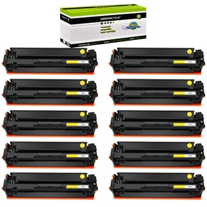 10x Yellow Toner Fits for HP CF502A Color LaserJet Pro M280nw M281fdn M281dw MFP - Bild 1 von 24