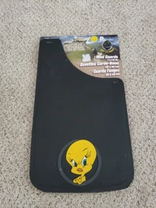 Vintage 2002 Looney Tunes Tweety Bird Truck Pair of Mud Flaps NOS Brand New - Bild 1 von 6