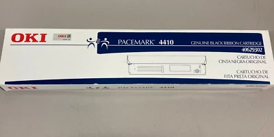 Genuine OEM OKI DATA 40629302 Black Black Printer Ribbon Cartridge  4410 SERIES  - Image 1 of 2