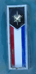 1965 MERCURY METEOR MONTCALM FENDER EMBLEM BADGE GENUINE FACTORY ORIGINAL OEM - Picture 1 of 9
