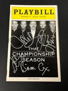 That Championship Season Signed Broadway Playbill Kiefer Lost Boys PROOF JSA COA - Picture 1 of 12