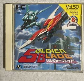 Soldier Blade PC Engine Shooting Retro Game Hucard PCE Shooter 1992 HUDSON SOFT