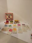 Monopoly Game Popular Edition Vintage Wood Pieces Red Box No Board One Dice -RE.