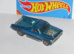 Vintage 1970 Hot Wheels Redlines Seasider WINDEX BLUE Rare Color NICE USA - Picture 1 of 7