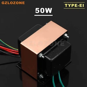 115V/230V OFC 50W Type-EI Transformer 50VA Transformer With Copper Foil Shield - Picture 1 of 5
