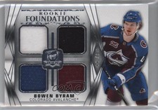 2020 Upper Deck The Cup Foundations Quad Jersey /99 Bowen Byram #F-BB Rookie RC