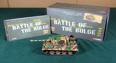 CORGI CLASSICS "BATTLE OF THE BULGE PZKPFW VI NAZI TIGER I TANK" 1:50 LE CC60504 - Image 1 of 4