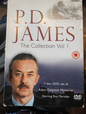P. D. JAMES : The Collection Vol 1 Adam Dalgliesh Mysteries - 7 Disc DVD Boxset - Image 1 of 3