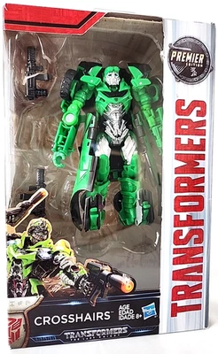 Hasbro Transformers Crosshairs The Last Knight Premier Edn Figure Deluxe Class - Image 1 of 4