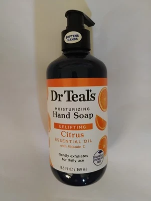 Dr. Teal's Moisturizing Hand Soap Uplifting Citrus Essential Oil 12.5 Oz - Image 1 of 2