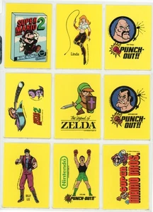 NINTENDO MARIO/ZELDA 1989 TOPPS (33 STICKERS+60 SCRATCH OFFS) COMPLETE CARD SET - Picture 1 of 13