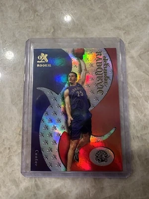 1999-00 Skybox E-X Essential Credentials RC Rookie Aleksandar Radojevic /3499 - Image 1 of 4